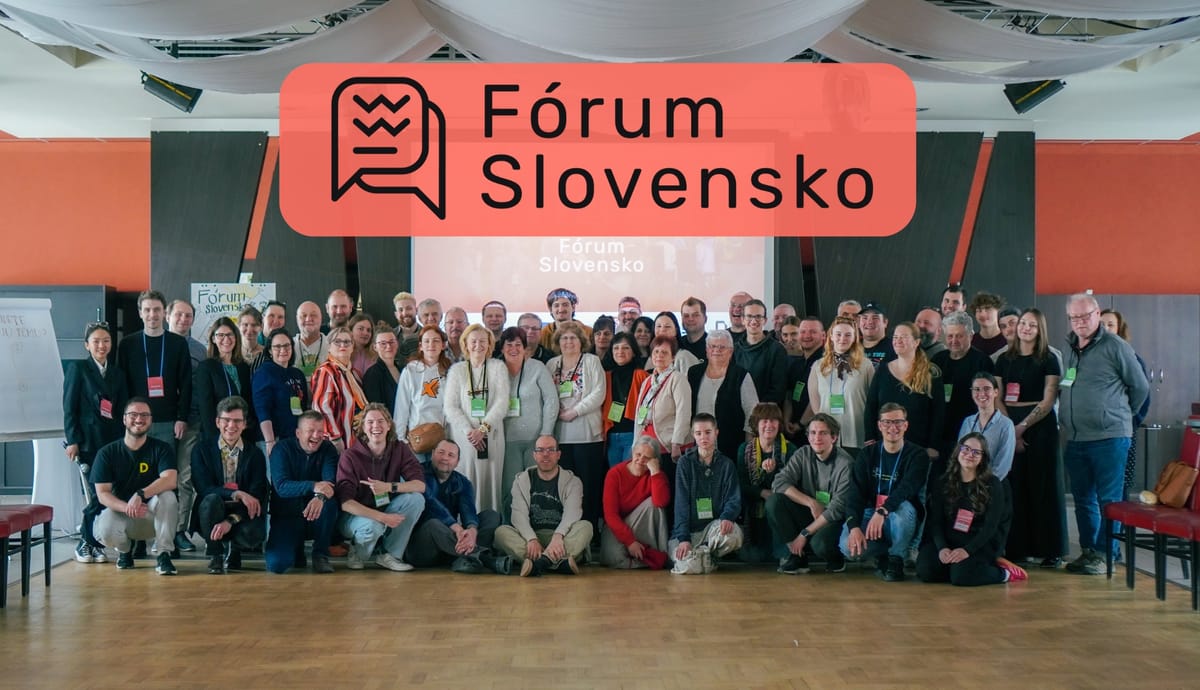 Fórum Slovensko je liekom na blbú náladu, nedôveru a nerešpektovanie iných názorov