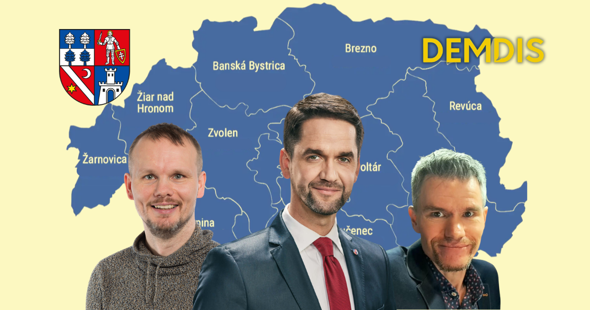 Anketa: Kandidáti na župana o tom, aký chcú Banskobystrický kraj